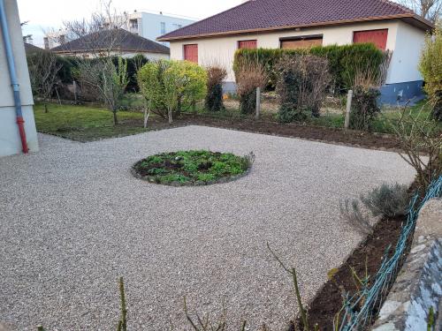 Chantier de remise en état complète de jardin