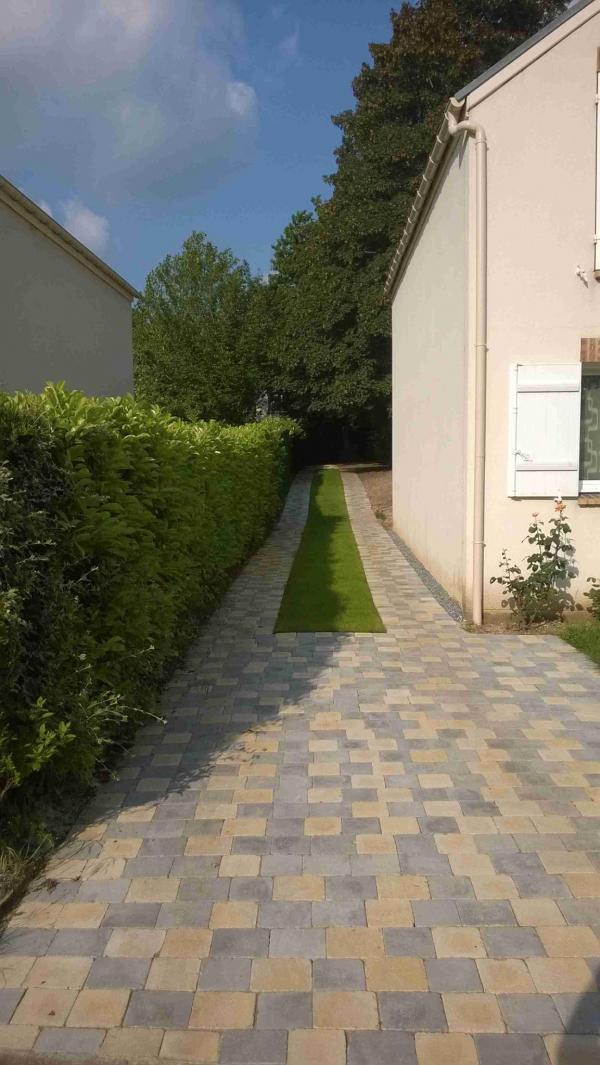 Création d'une allée