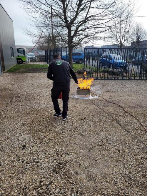 Formation incendie pour notre personnel