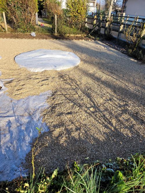 Chantier de remise en état complète de jardin